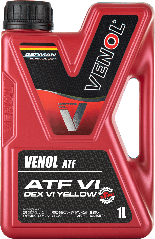 OLEJ_PRZEKŁADNIOWY_VENOL ATF VI DEX YELLOW_1L